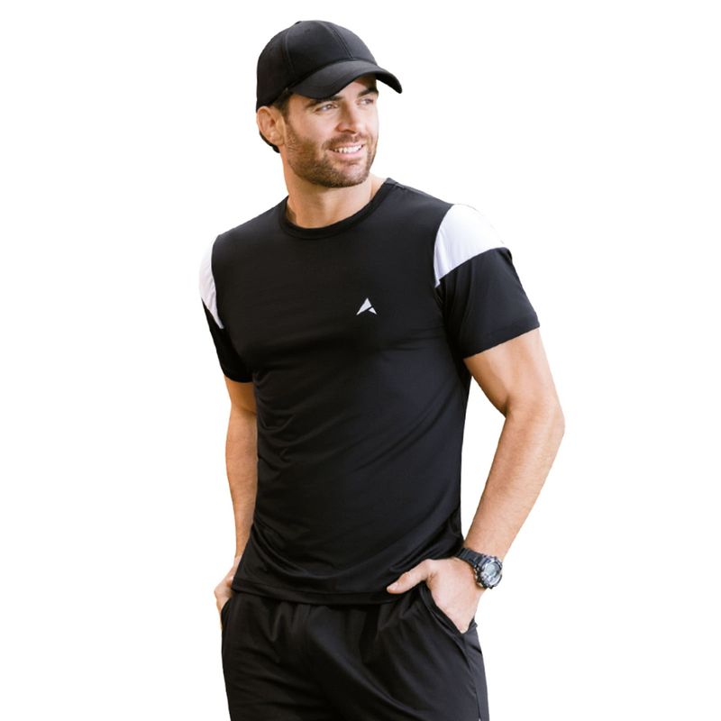 MARKETING PERSONAL - Camiseta Hombre Negro Mp 6876