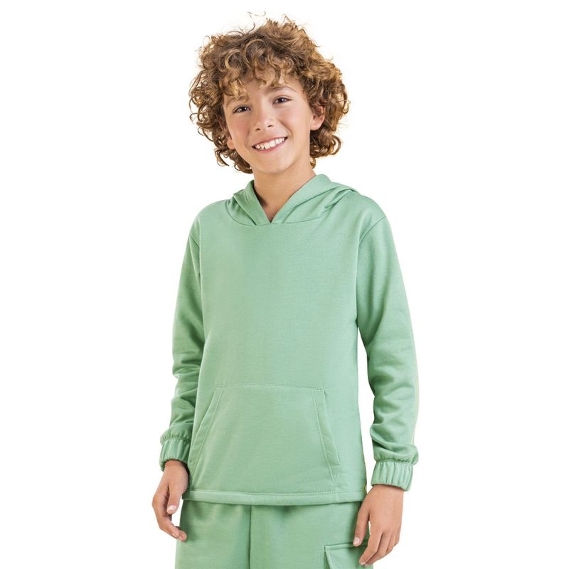 MARKETING PERSONAL - Buzo Infantil Masculino Verde Mp 6459