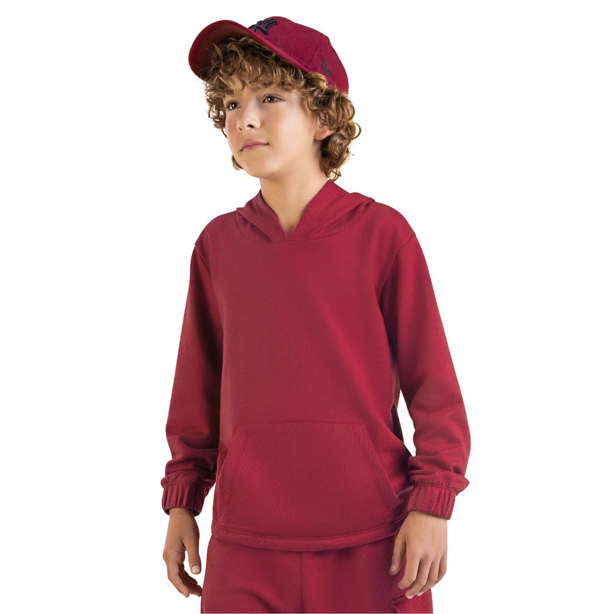 MARKETING PERSONAL - Buzo Infantil Masculino Rojo Mp 6459