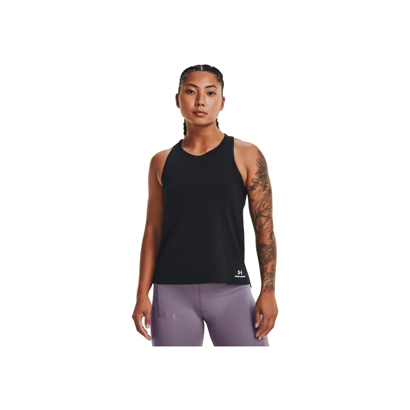 UNDER ARMOUR - Camiseta Mujer Under Armour RUSH ENERGY TANK Negro UNDER ARMOUR