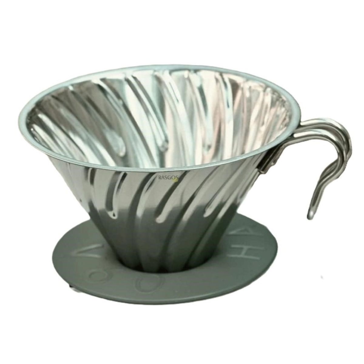 HARIO - Dripper V60 Hario Gotero Café Acero Inoxidable 02 Viajero