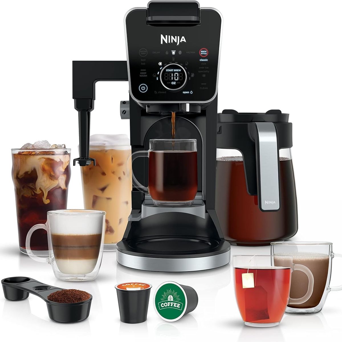NINJA - Cafetera Automática Sistema Profesional de Preparación de Café Ninja