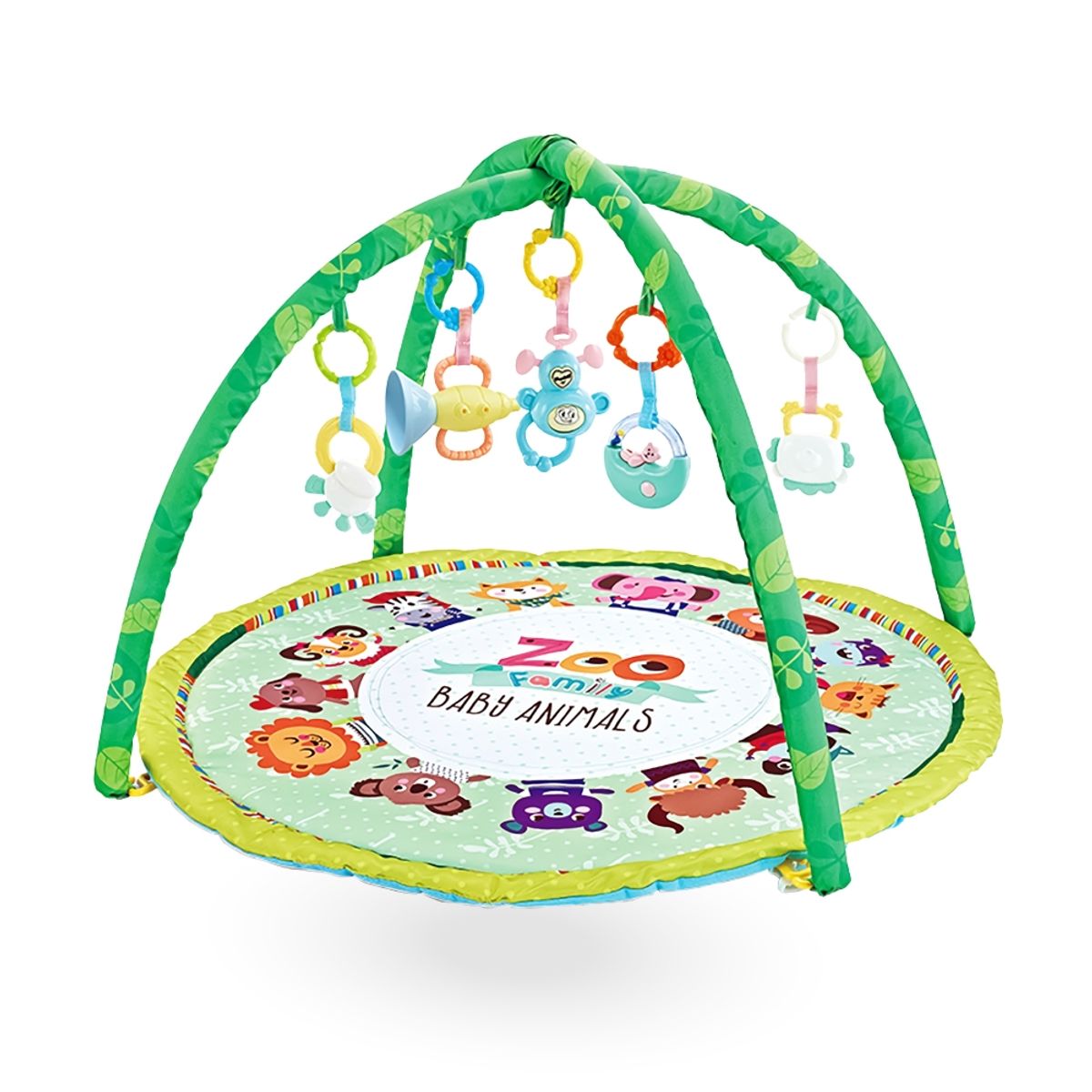 ASIA IMPORT - GIMNASIO PARA BEBES CON CENTRO DE  ACTIVIDADES ANIMALITOS