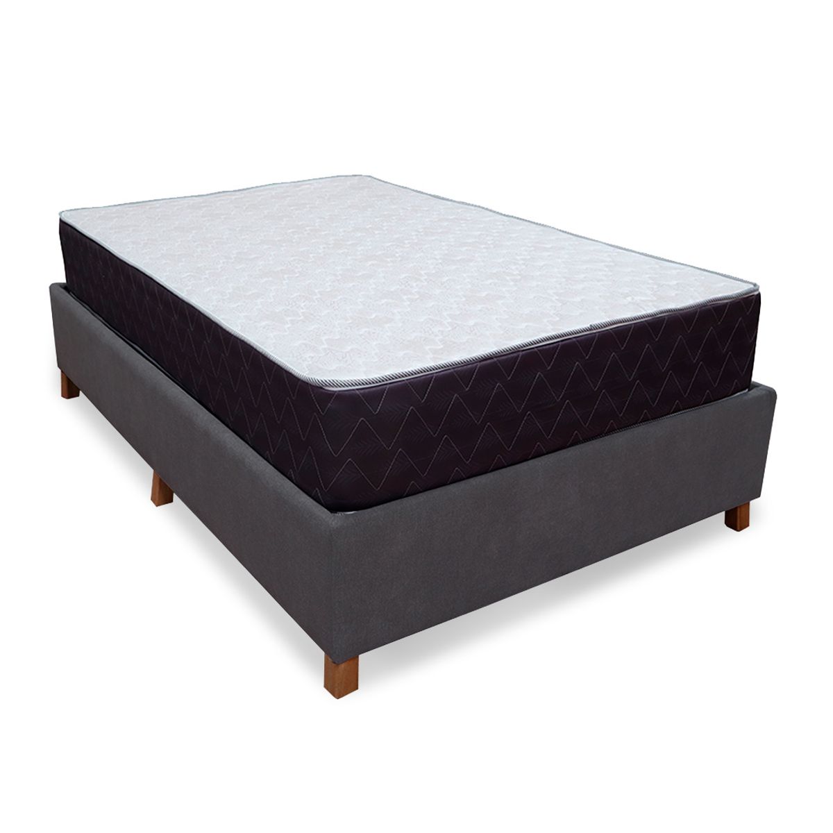 GENERICO - Combo Basecama y Colchon Muller 140 Doble