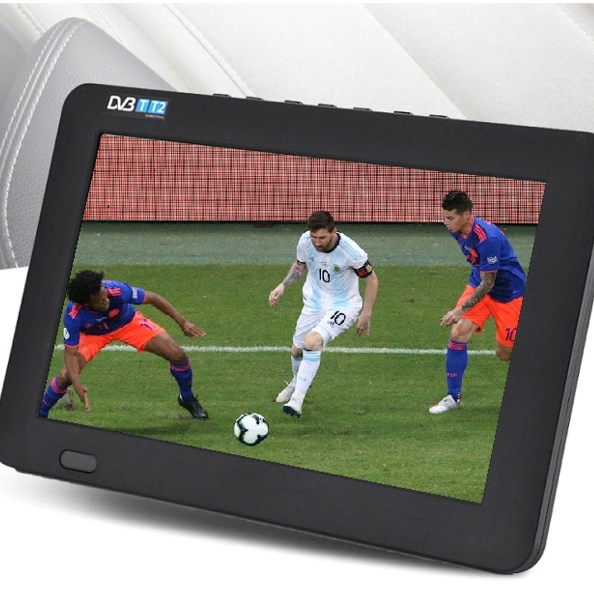 GENERICO - Tv Digital Lcd Portatil 9 Pulg TDT Bateria Recargable