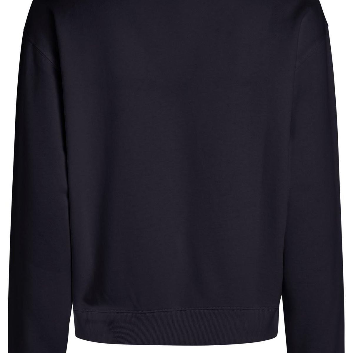 TOMMY HILFIGER - Buzo azul con logo y cuello redondo Tommy Hilfiger