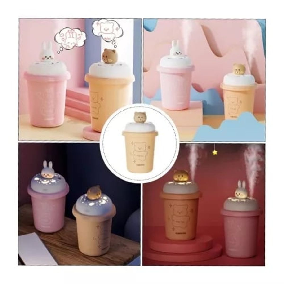 GENERICO - HUMIFICADOR OSO Y CONEJO 300 m ref. QH801