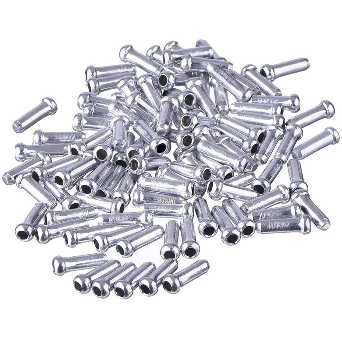 GENERICO - Terminal Tope Guaya Ravx Aluminio Cable Freno Cambio 100und