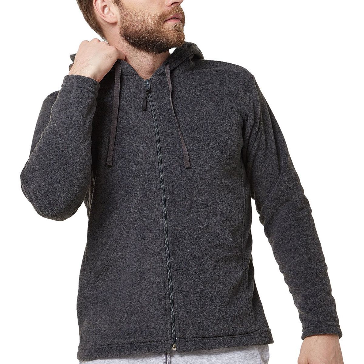 SANTANA - Hoodie Térmico Hombre Nevado del Ruiz Santana Gris Oscuro