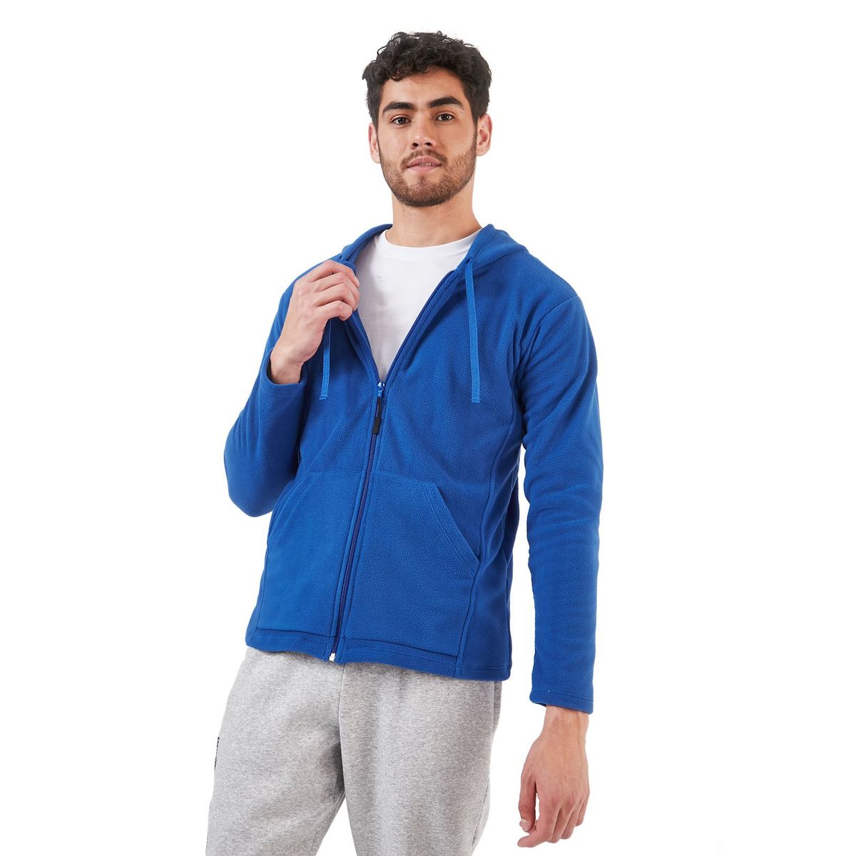 SANTANA - Hoodie Térmico Hombre Nevado del Ruiz Santana Azul Rey