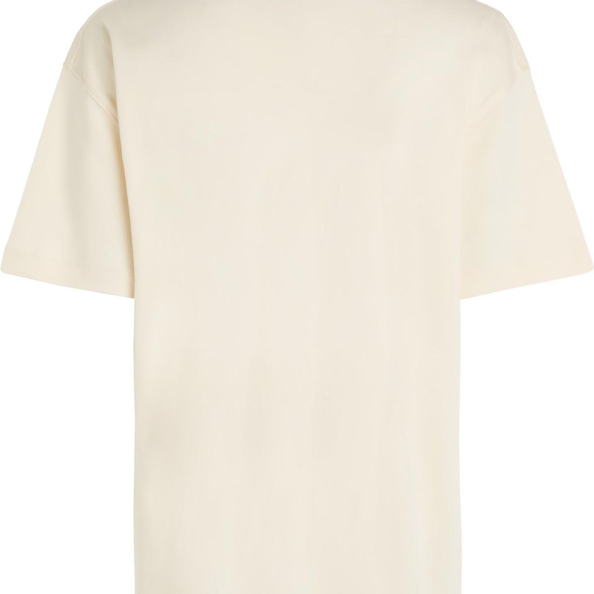 TOMMY HILFIGER - Camiseta blanca con monograma TH Tommy Hilfiger