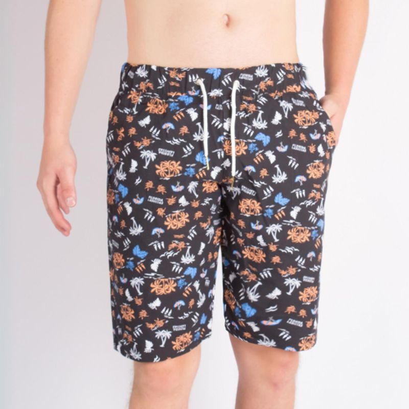 SHAKTIS - Bermuda Estampada Dril Hombre