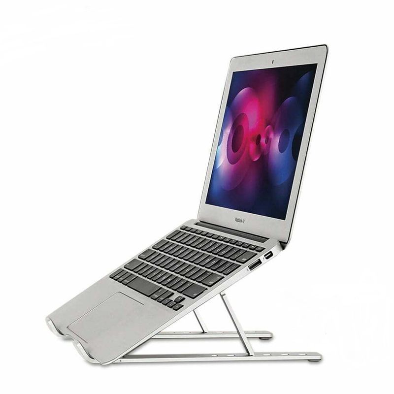 GENERICO - Soporte metalico para portatil pc plegable