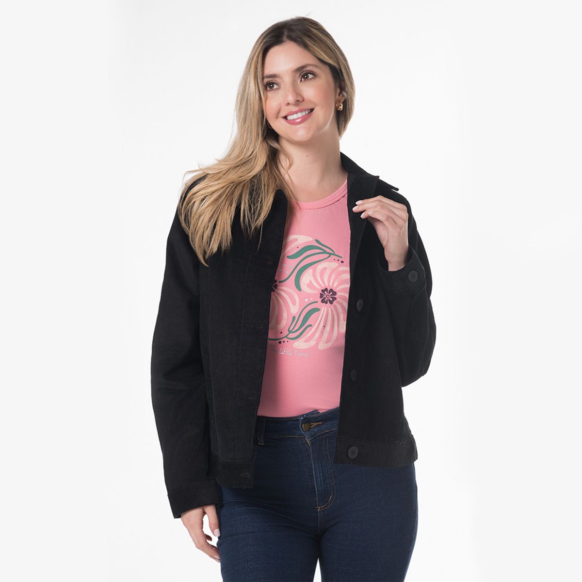 LEC LEE - Chaqueta en pana para mujer Lec Lee