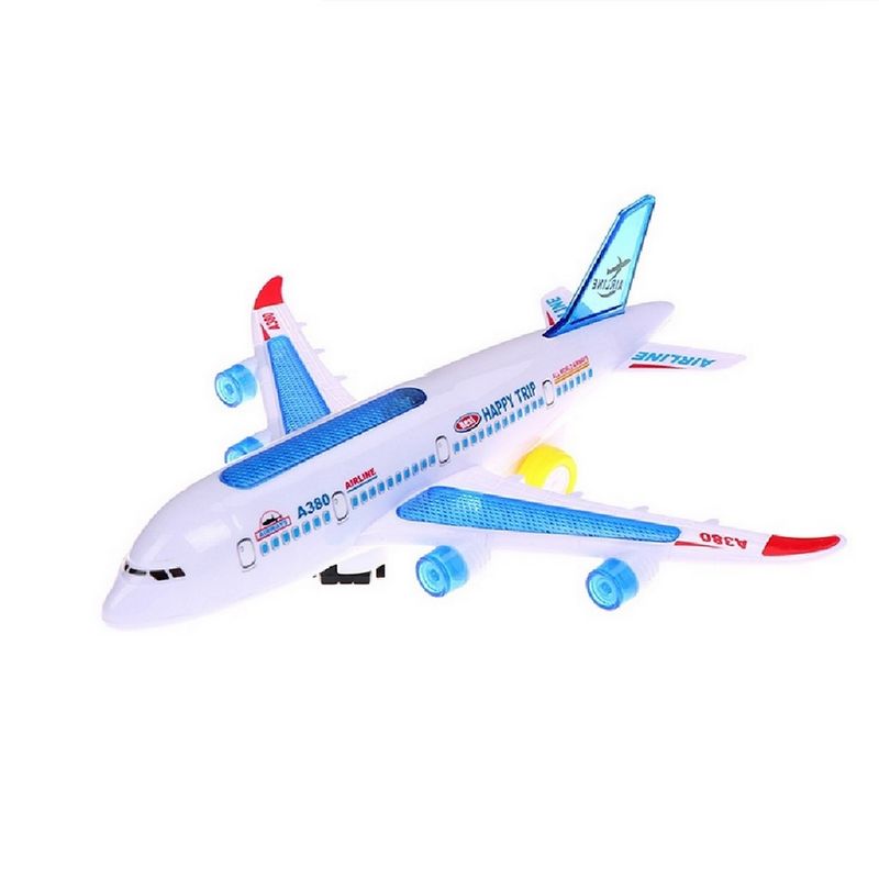 GENERICO - Avión Movimiento Sonido Luces Juguete Niños