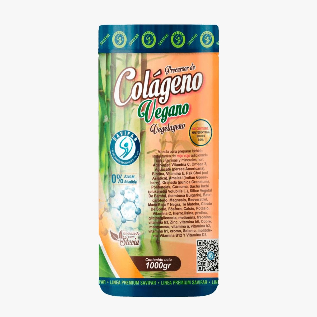 SAVIFAR - Colageno Vegano 1000 Gr - Savifar