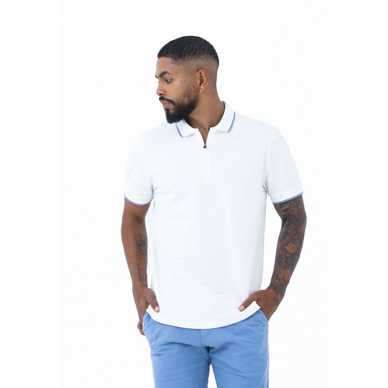BELIFE - Camiseta Polo Ivory Para Hombre Belife.-