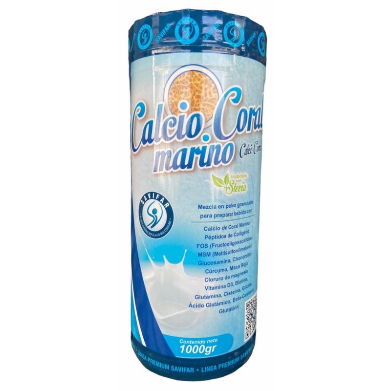 SAVIFAR - Calcio Coral Marino 1000 Gr - Savifar