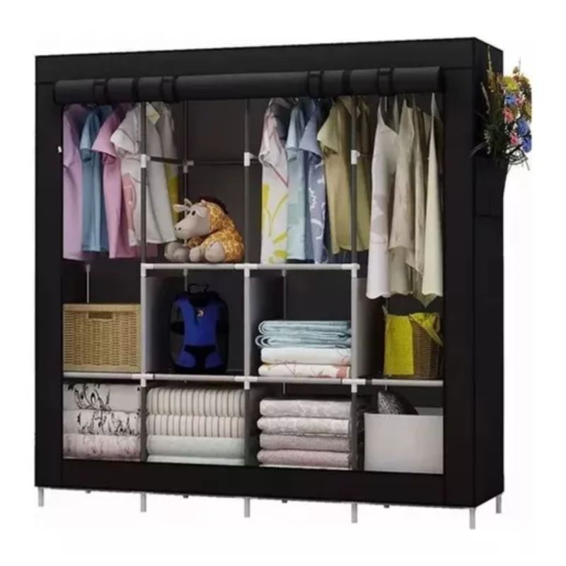 GENERICO - Armario organizador de ropa 4 cuerpos ro-6
