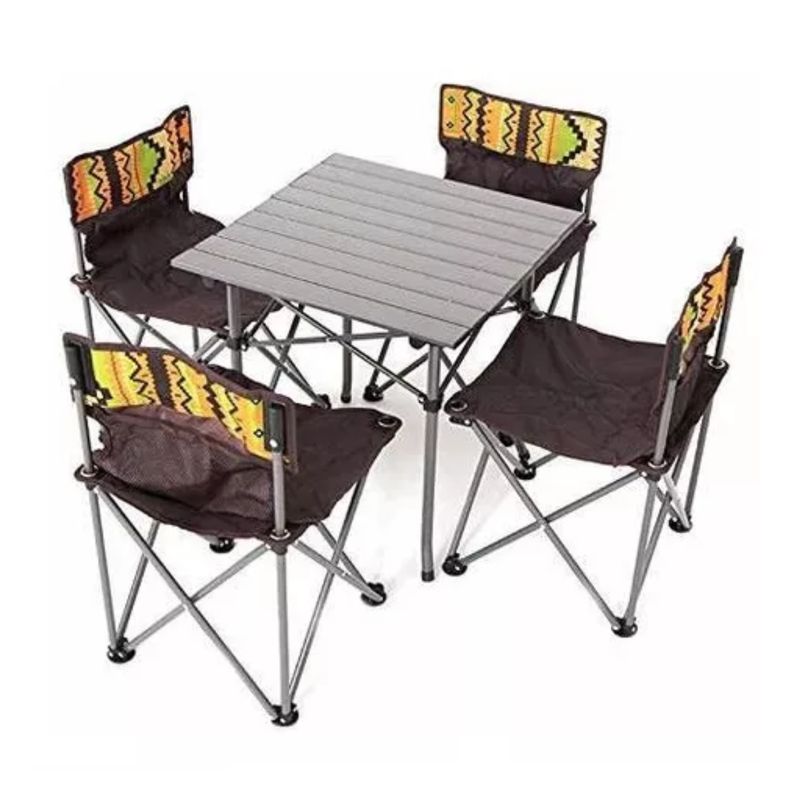 GENERICO - Set mesa para camping 5 pcs/set GT-5055