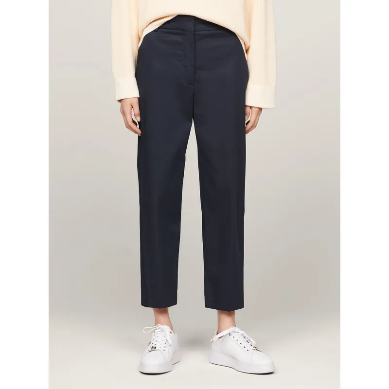 TOMMY HILFIGER - Pantalón azul chino recto slim Tommy Hilfiger