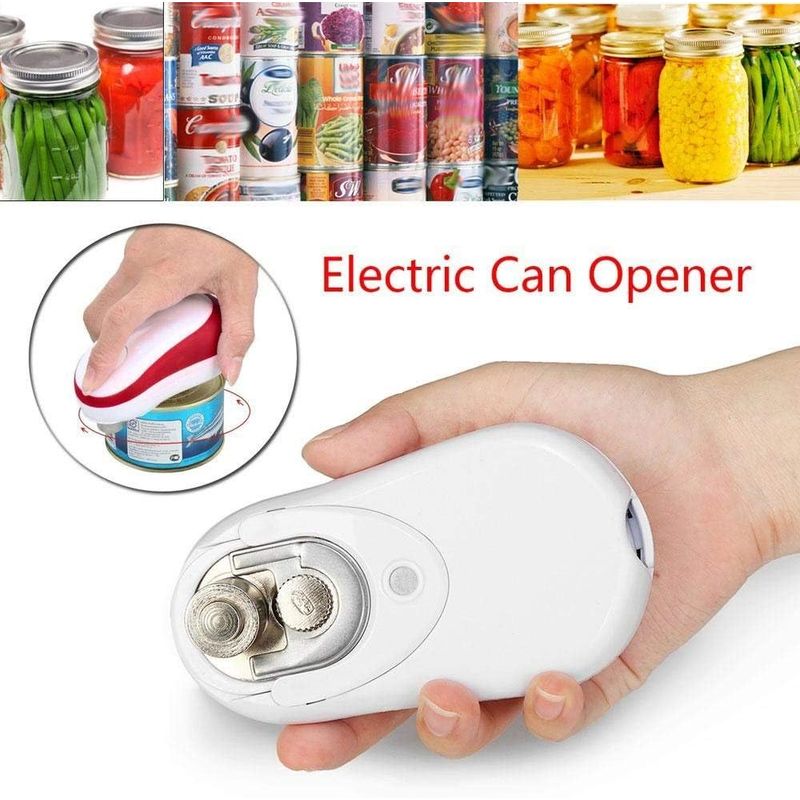 GENERICO - Abrelatas Eléctrico Inteligente Parada Automática Para Cocina