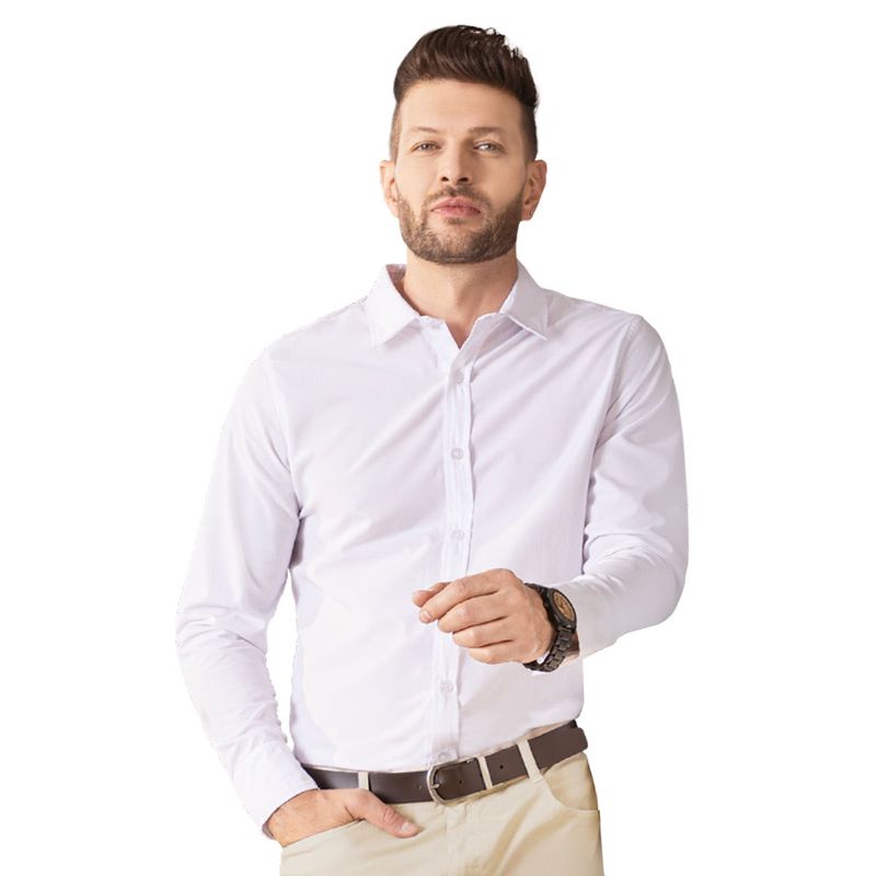 MARKETING PERSONAL - Camisa Hombre Blanco Mp 549