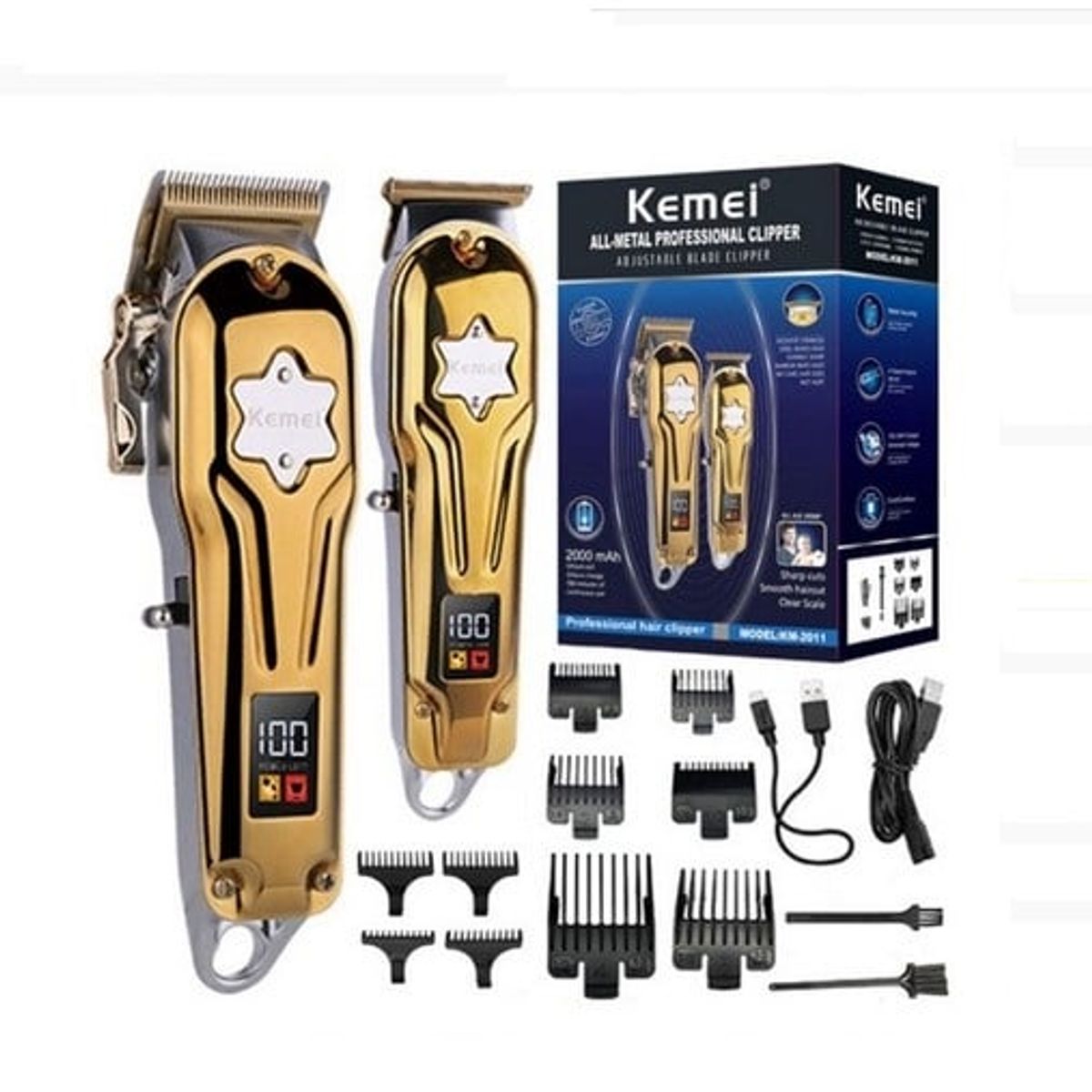 KEMEI - Maquina Peluquera Barbera Kemei KM-2011
