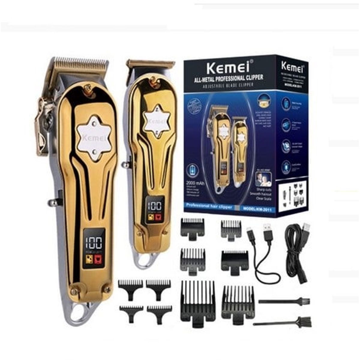 KEMEI - Maquina Peluquera Barbera Kemei KM-2011