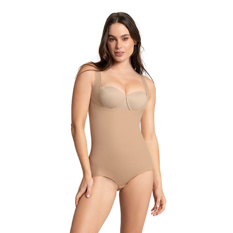 LEONISA - Leonisa Body faja moldeador de aspecto invisible en glúteos