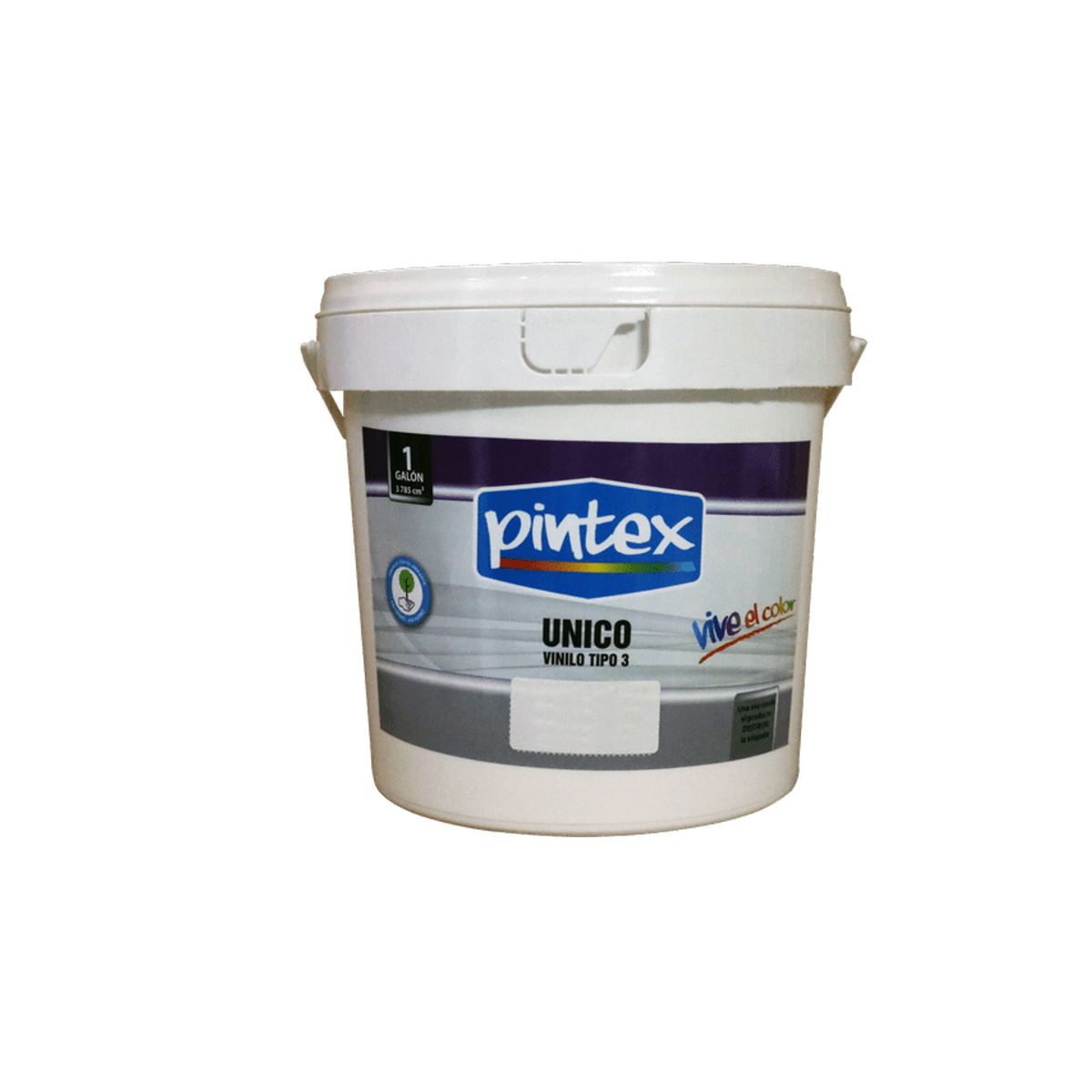 GENERICO - VINILO TIPO 3 UNICO BLANCO 1 GALON