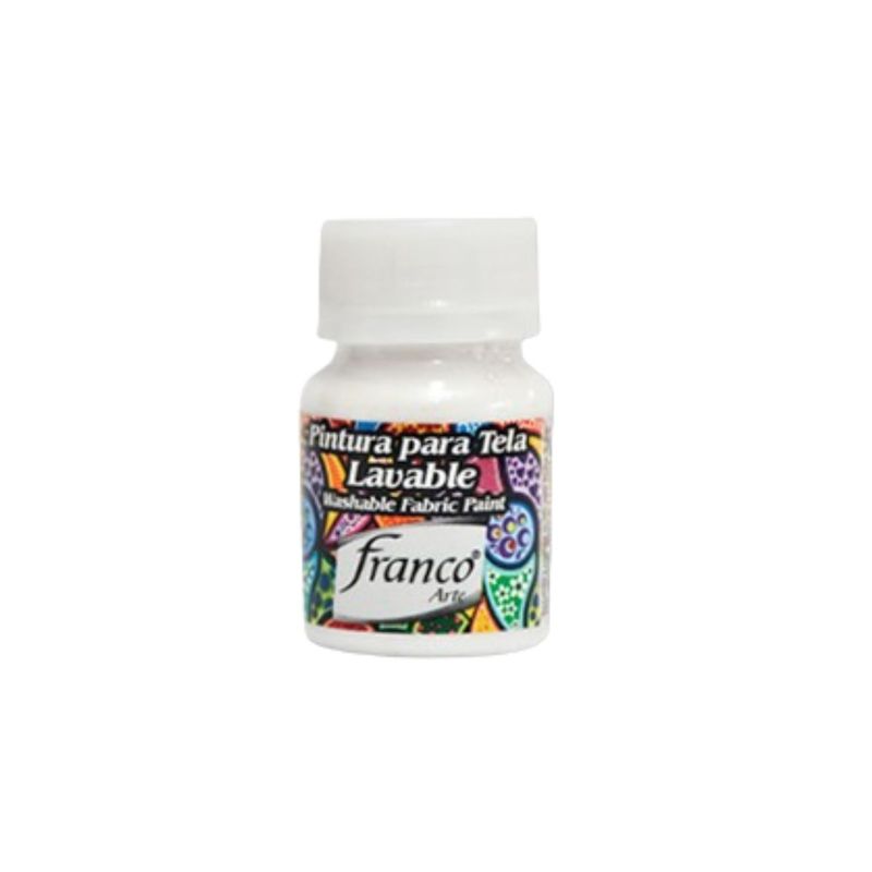 FRANCO ARTE - Pintura Acrilica Para Tela Blanco 30 Cm3 Franco Arte