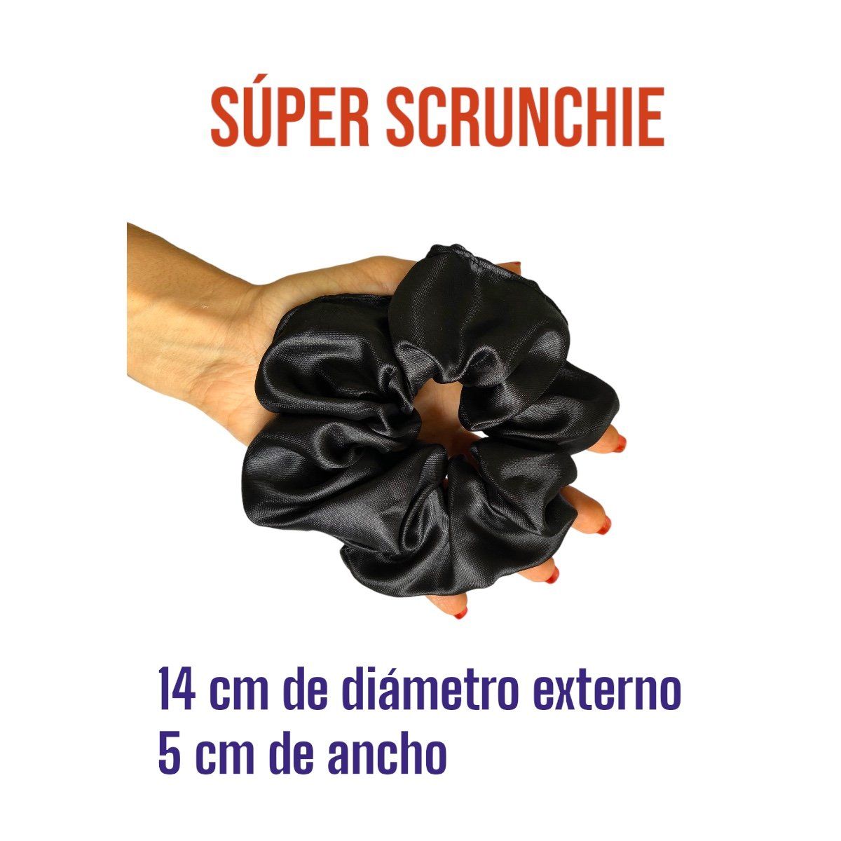 GENERICO - Colitas X 2 Unidades Moñas Satin Seda Scrunchie  De Cabello-