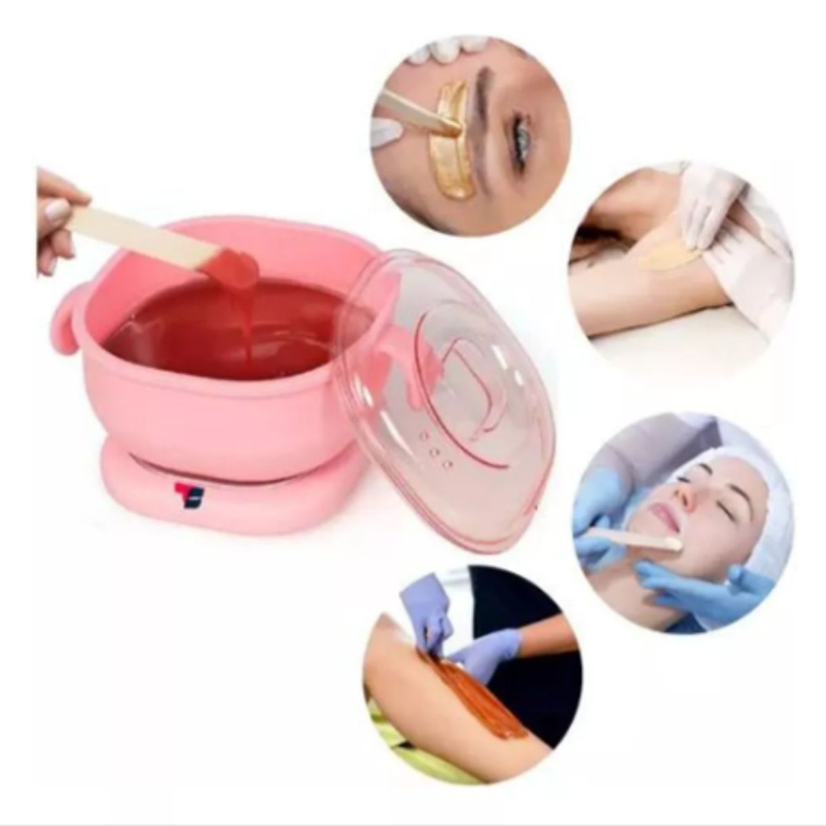 GENERAL - Olla Para Cera Depilatoria Plegable Portatil Practica