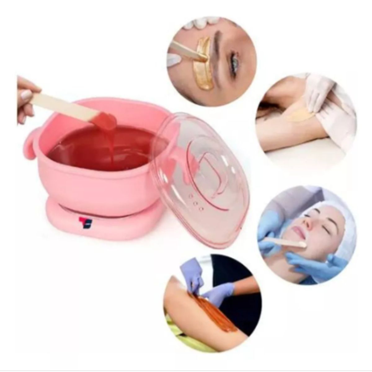 GENERAL - Olla Para Cera Depilatoria Plegable Portatil Practica