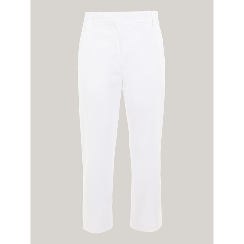 TOMMY HILFIGER - Pantalón blanco chino recto slim Tommy Hilfiger