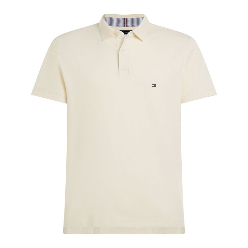 TOMMY HILFIGER - Polo blanco slim 1985 Tommy Hilfiger
