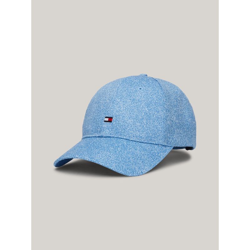 TOMMY HILFIGER - Gorra azul de niños essential con logo bordado Tommy Hilfiger