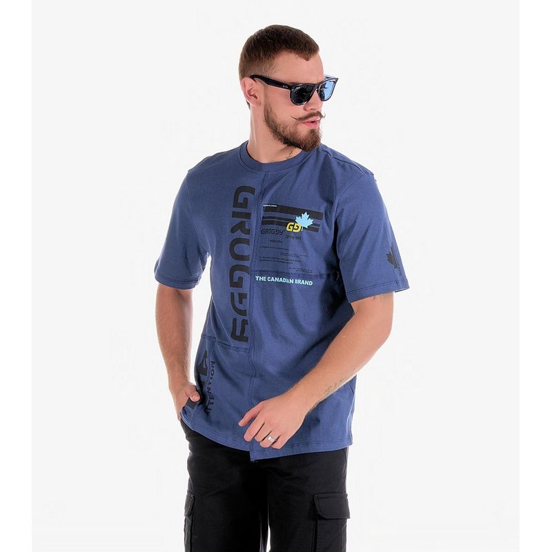 GROGGY - Camiseta Para Hombre Estampada Groggy