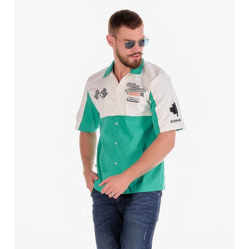 GROGGY - Camiseta Para Hombre Estampada Groggy