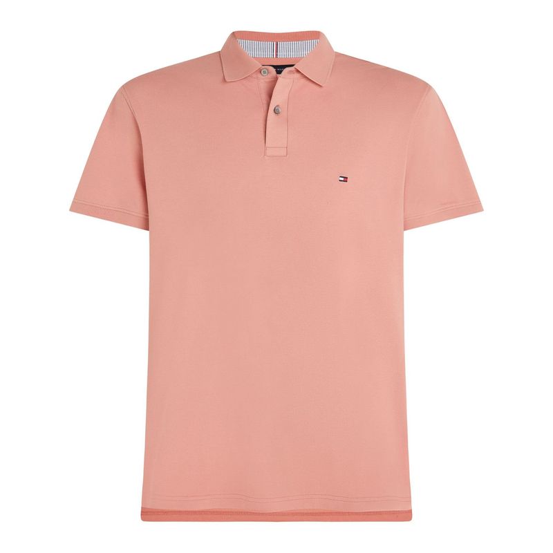 TOMMY HILFIGER - Polo Rosa 1985 de corte regular Para Hombre Tommy Hilfiger