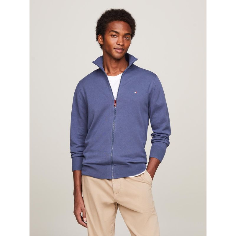 TOMMY HILFIGER - Saco azul 1985 collection con cremallera Tommy Hilfiger