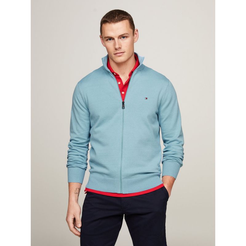 TOMMY HILFIGER - Saco azul 1985 collection con cremallera Tommy Hilfiger