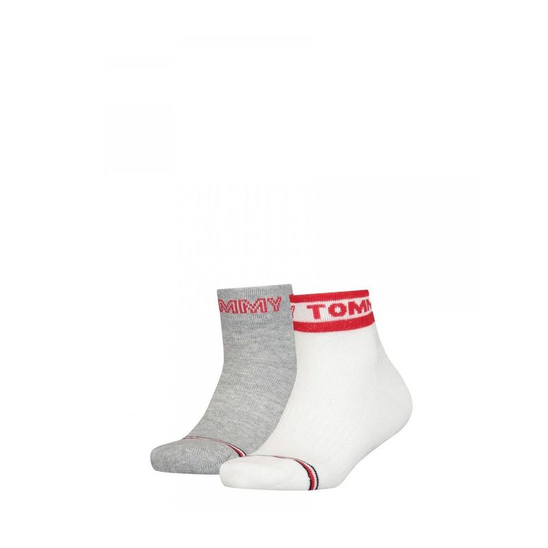 TOMMY HILFIGER - Paquete De Niño De 2 Calcetines Tobilleros Deportivos Tommy Hilfiger