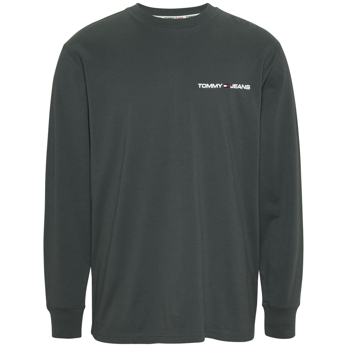 TOMMY HILFIGER - Sacos negro clásico con logo Tommy Jeans