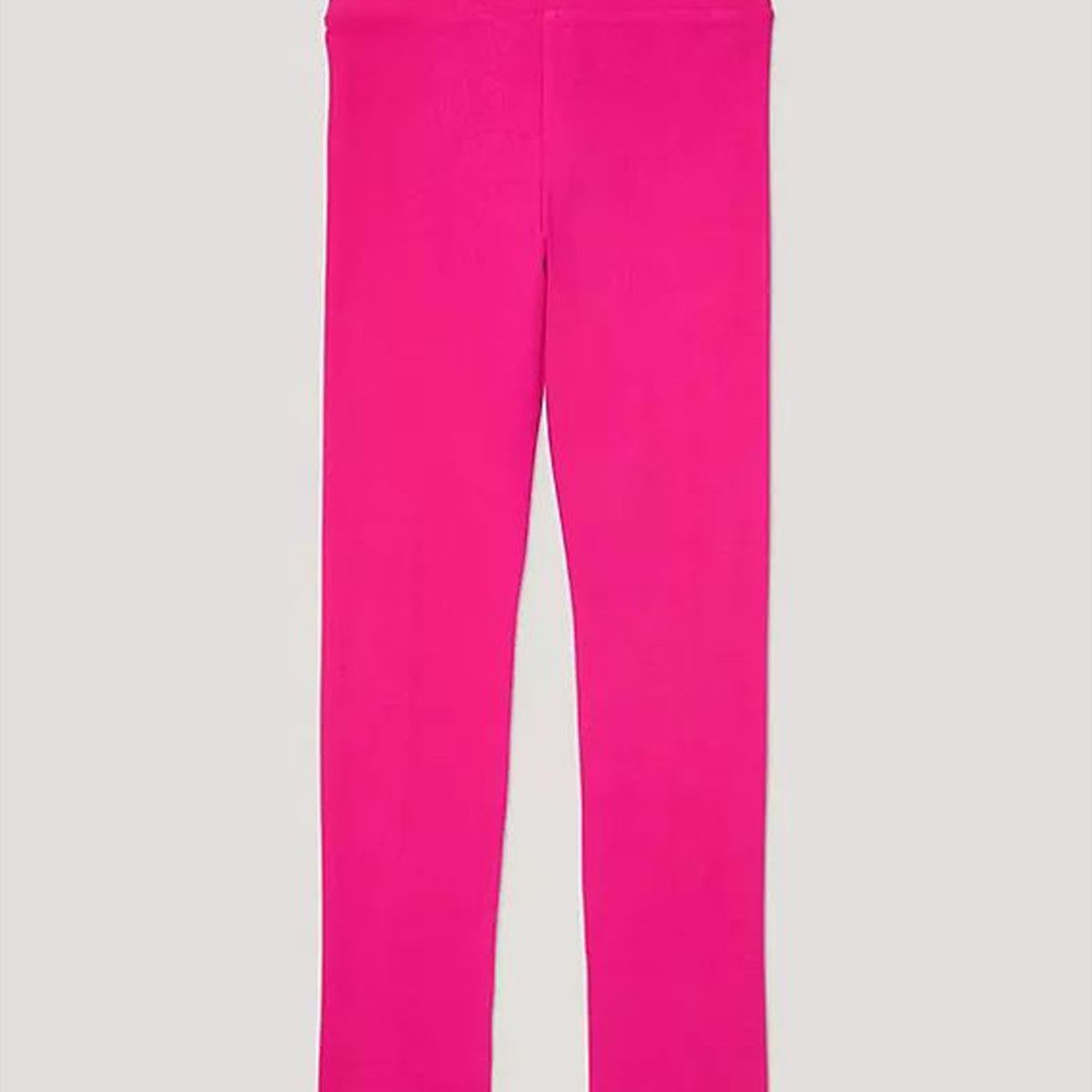 TOMMY HILFIGER - Leggings rosa con monotipo Tommy Hilfiger NYC para niñas Tommy Hilfiger