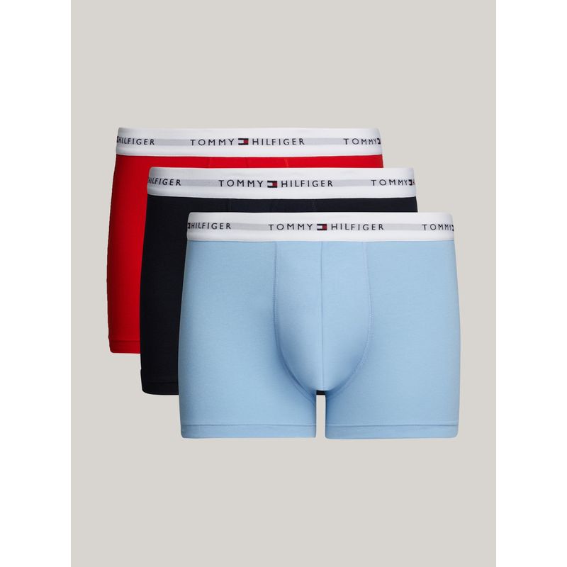 TOMMY HILFIGER - 3 Pack De Boxer Trunk Essential con inscripción Tommy Hilfiger