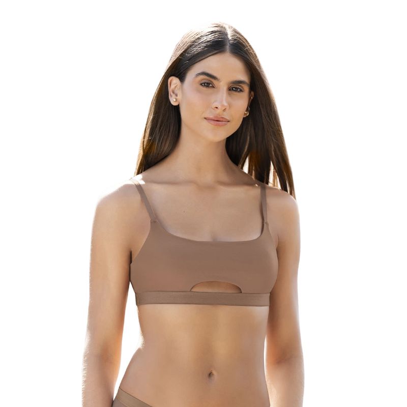 LEONISA - Leonisa Daily-Sexy Top con abertura frontal