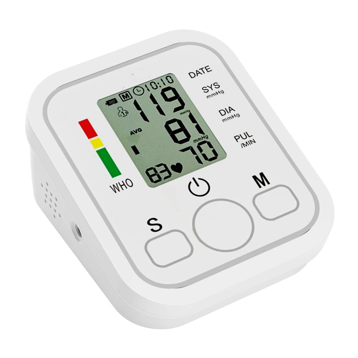 GENERICO - Tensiómetro Digital De Brazo Presion Arterial