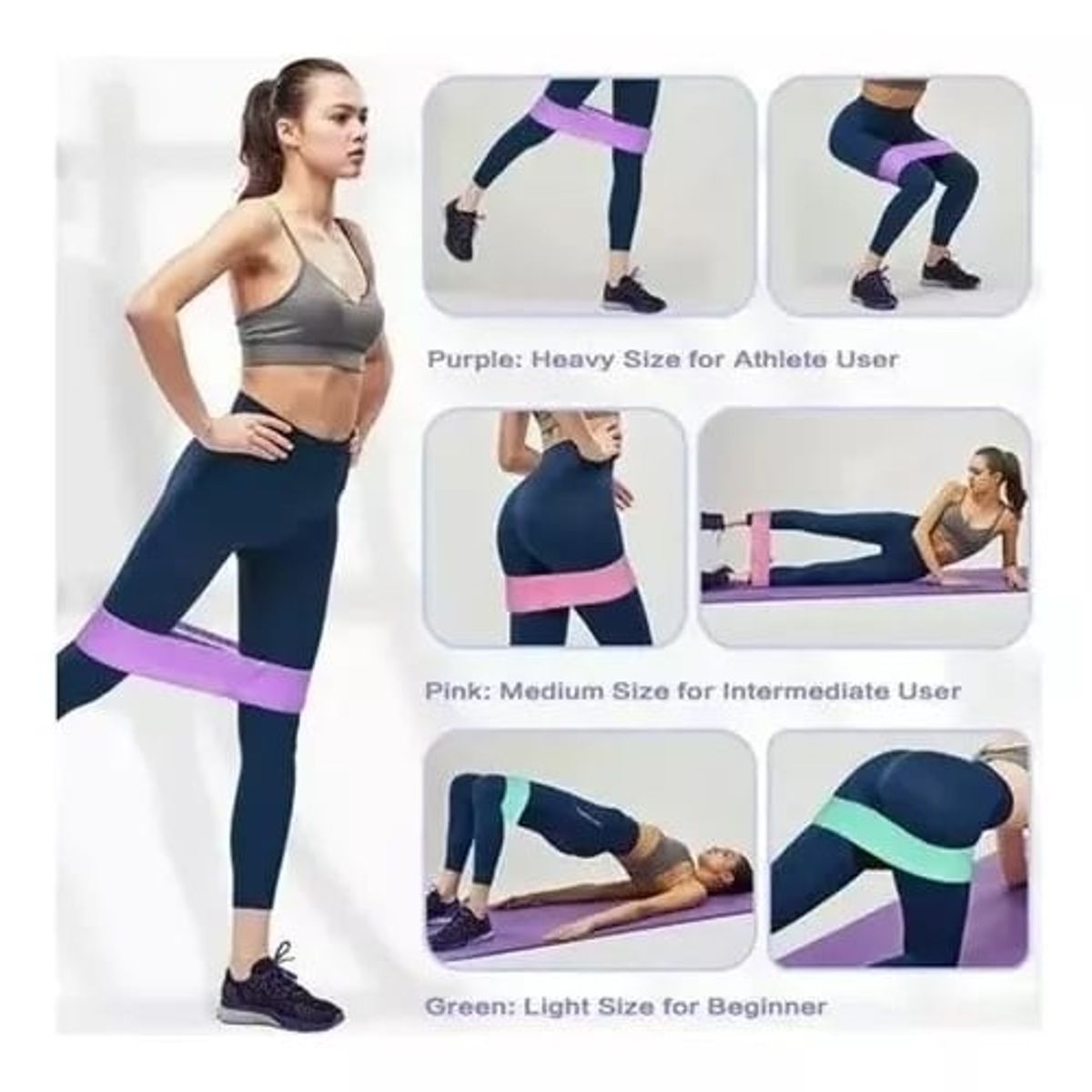 GENERICO - BANDAS DE EJERCICIO EN TELA